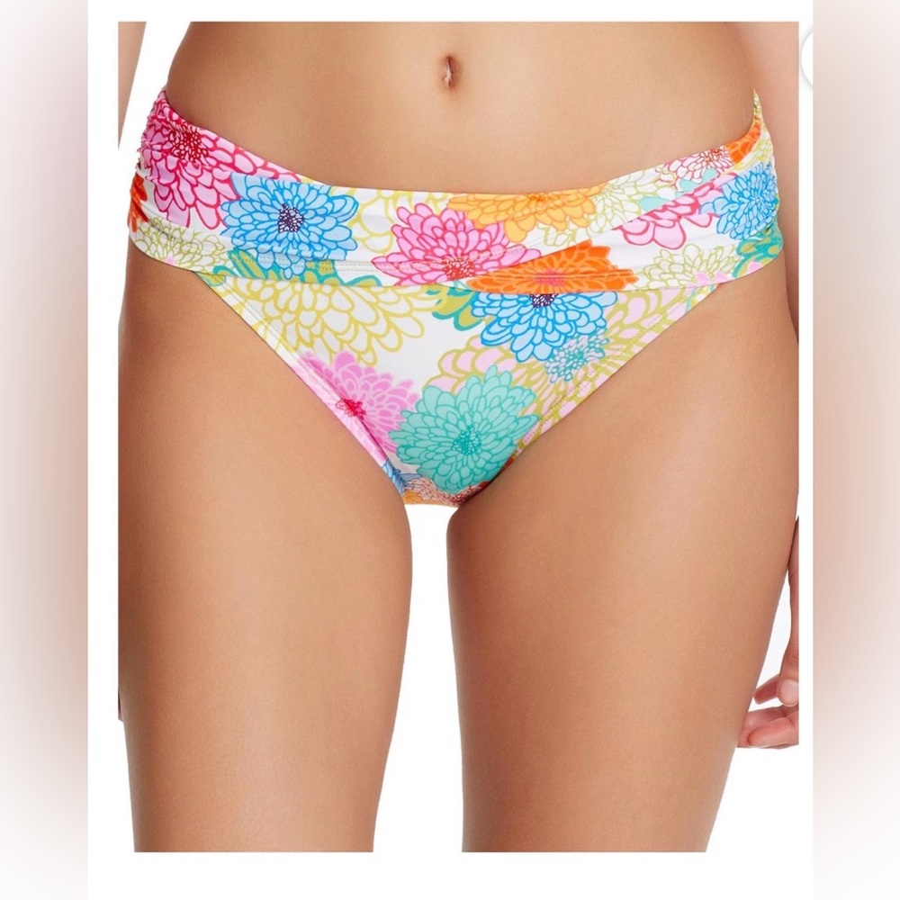 Bleu Rod Beattie Multicolor Floral Bikini Bottom